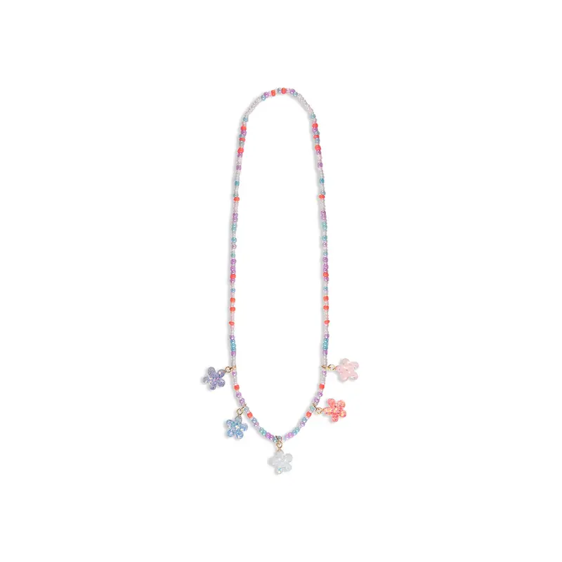 Shimmer Flower Necklace