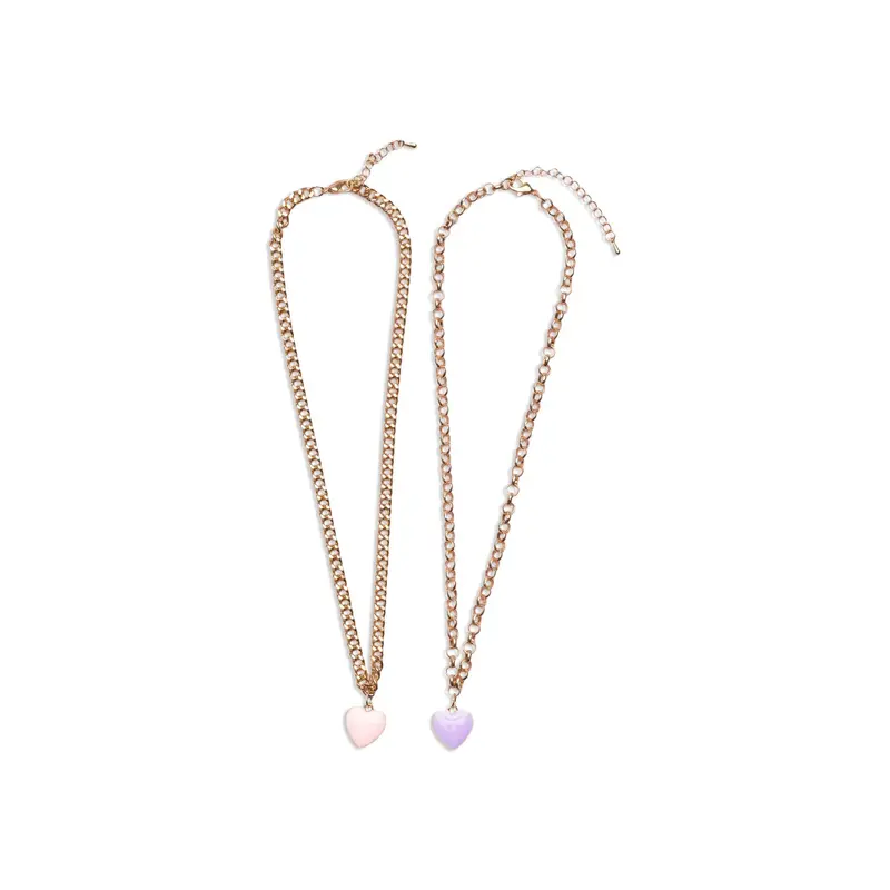 Chunky Chain Heart Necklace