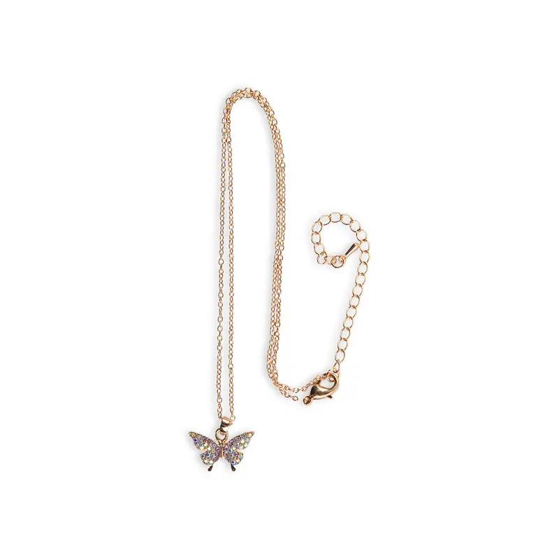 Butterfly Gem Necklace