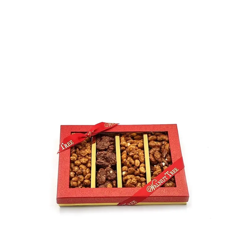 Four Stripe Caramelised Nut Gift Box