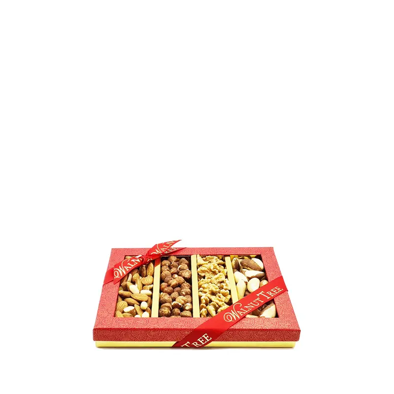 Four Stripe Natural Nut Gift Box