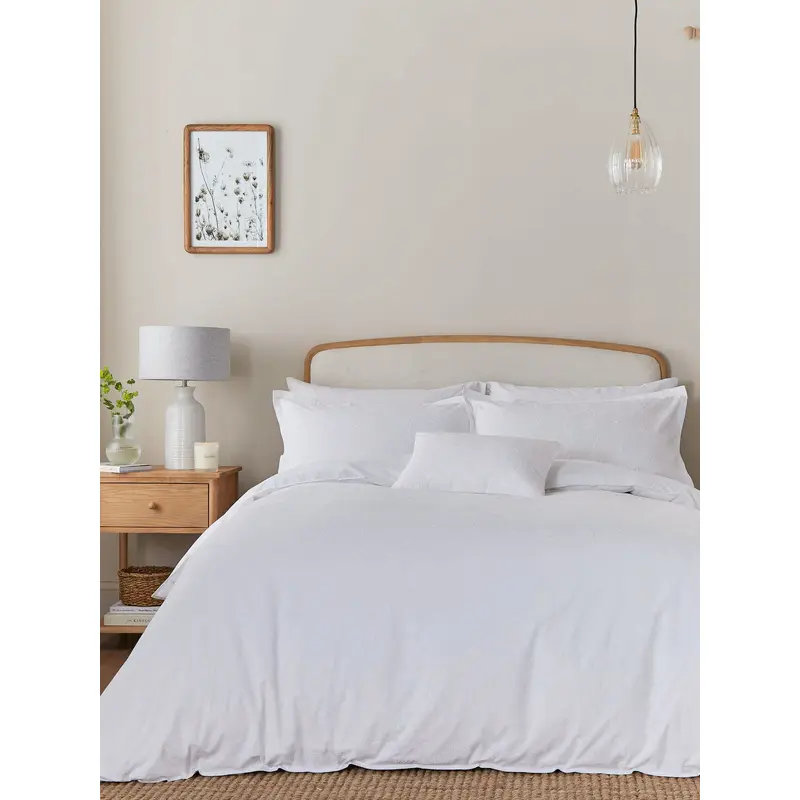 Bea White Duvet Cover Set