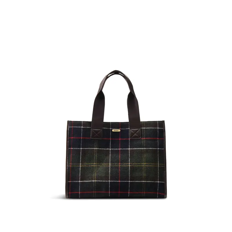 Turnberry Tartan Canvas Tote Bag Classic Tartan