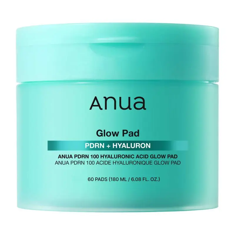 Anua PDRN 100 Hyaluronic Acid Glow Pads 180ml