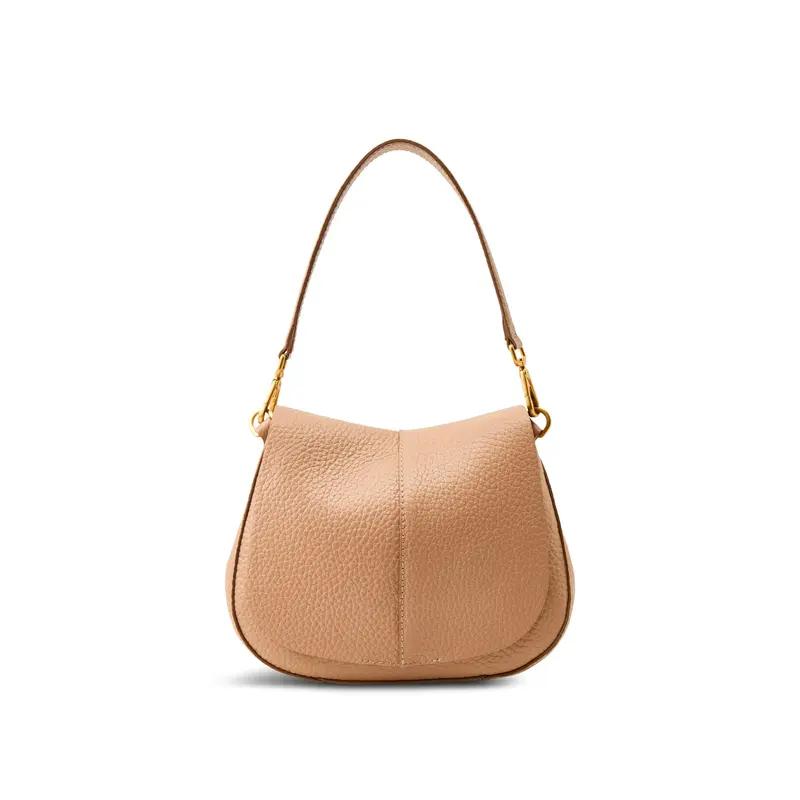 Helena Round Crossbody Bag Beige