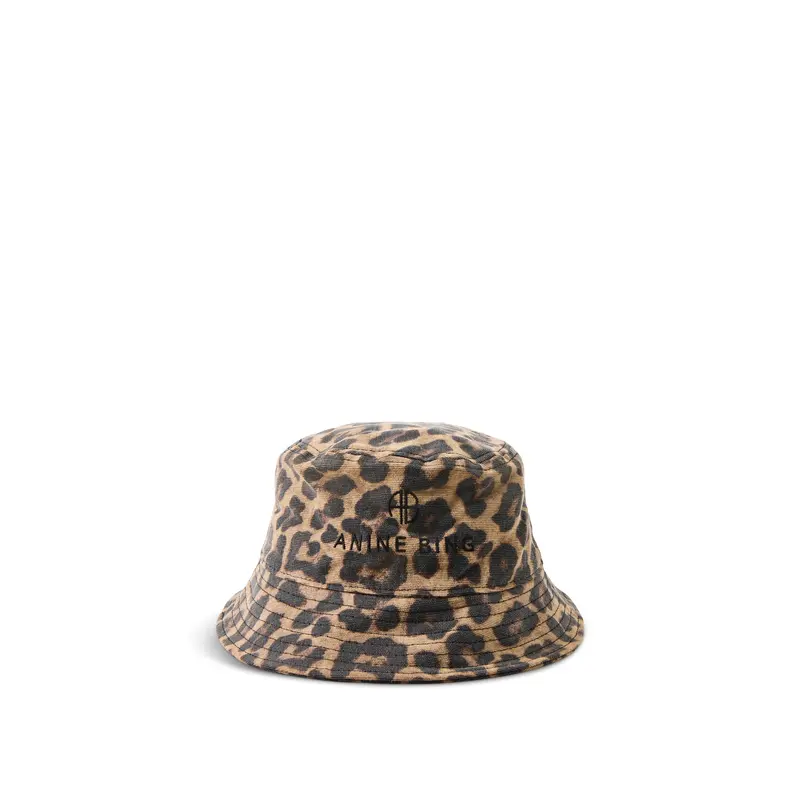 Nicks Leopard Terry Bucket Hat Multi