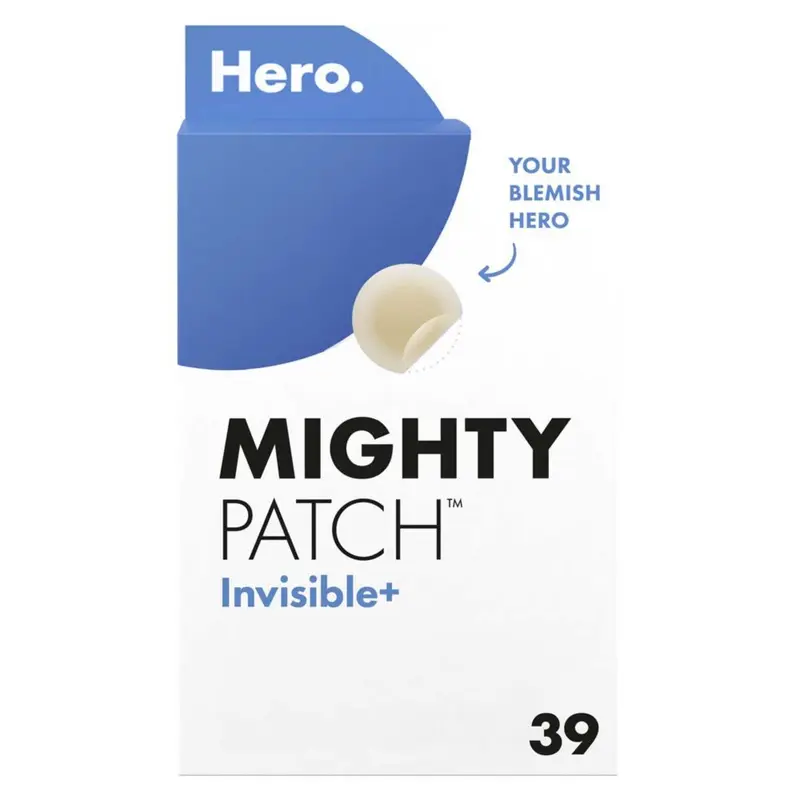 Hero Mighty Patch Invisible Spot Patches, 39 Hydrocolloid Pimple Patches