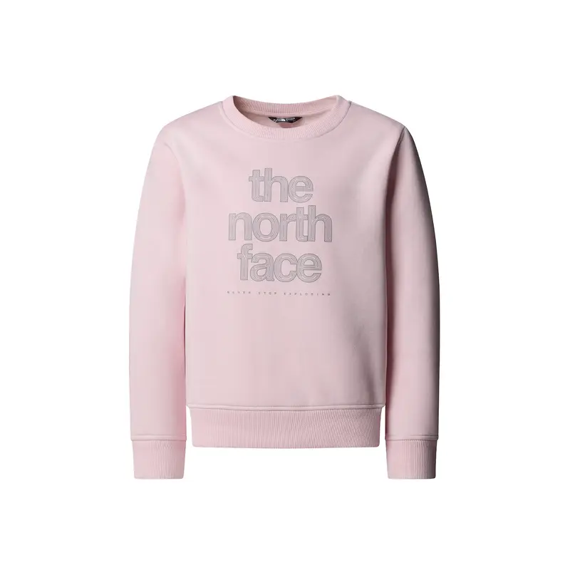 Reflective Logo Crew Sweatshirt Black