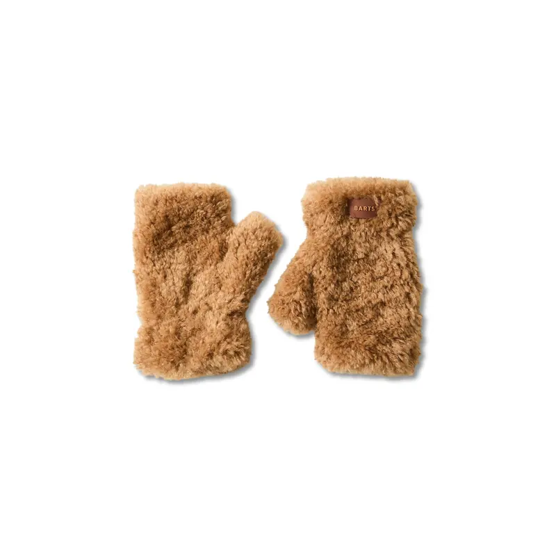 Bantota Teddy Fingerless Gloves Brown