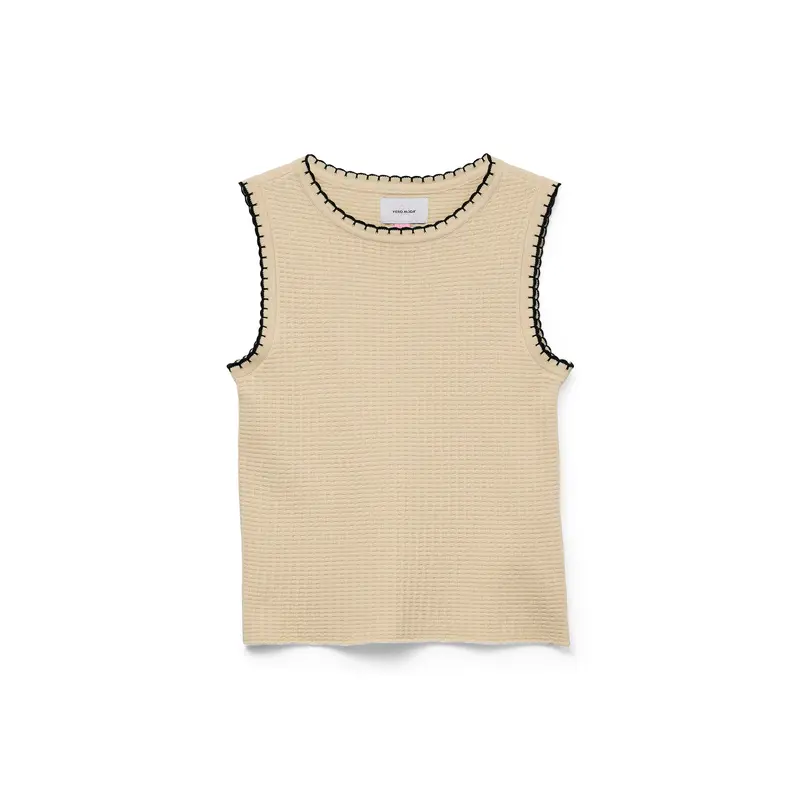 Aruba Sleeveless Top White