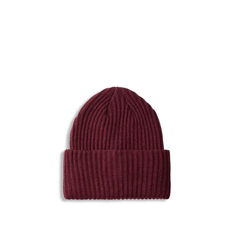 Hexo Rib Beanie Burgundy
