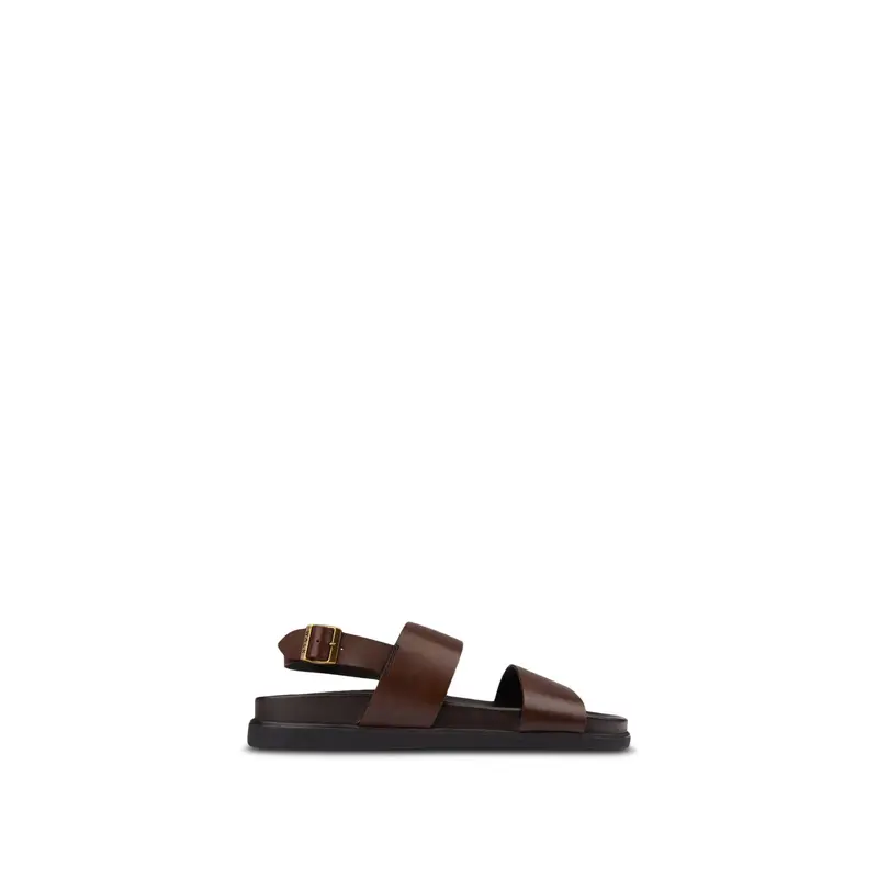 Jackson Leather Sandals Brown
