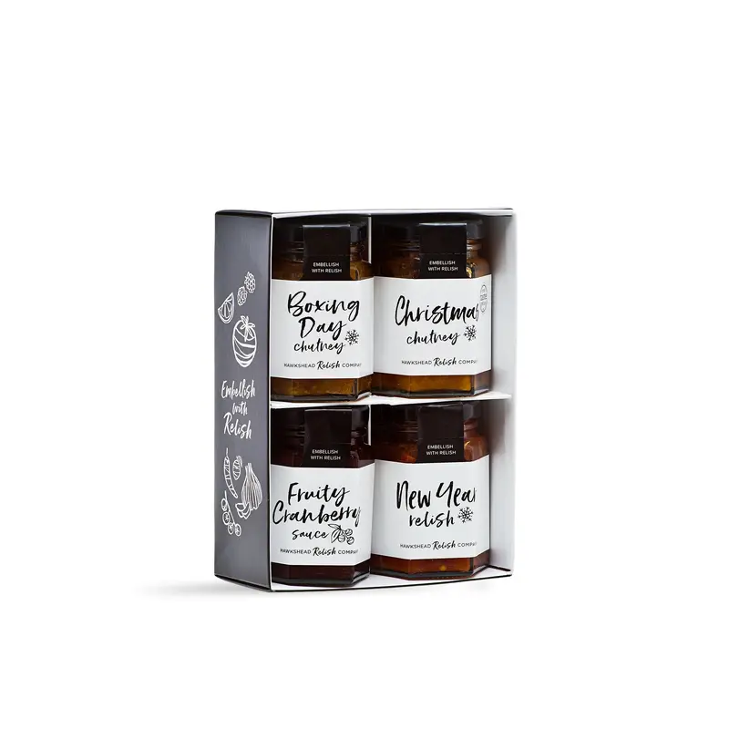 Hawkshead Relish Gift Box Christmas 480g