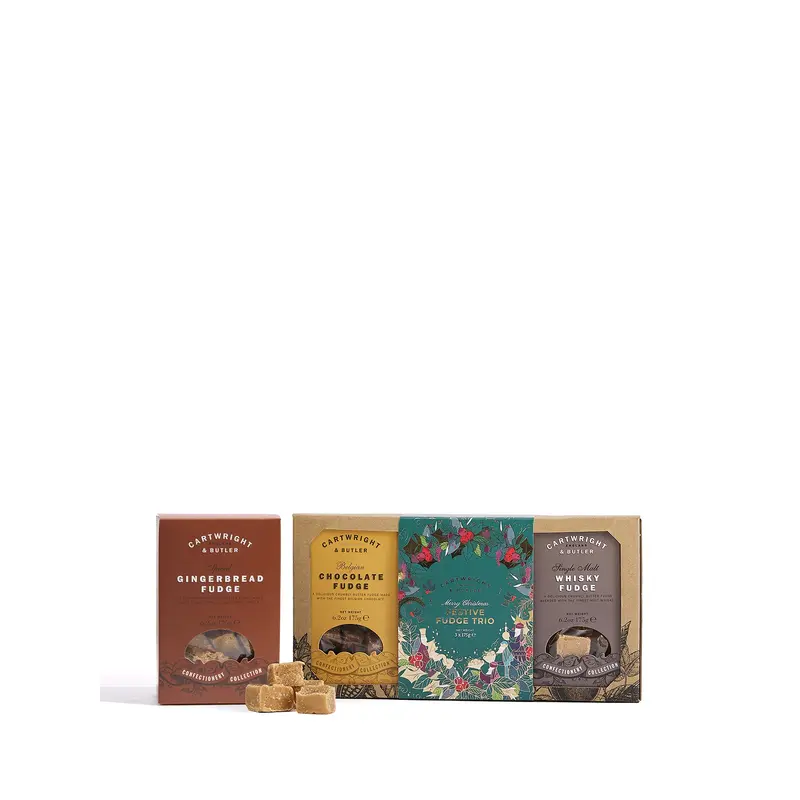 Christmas Wishes Festive Fudge Trio 525g