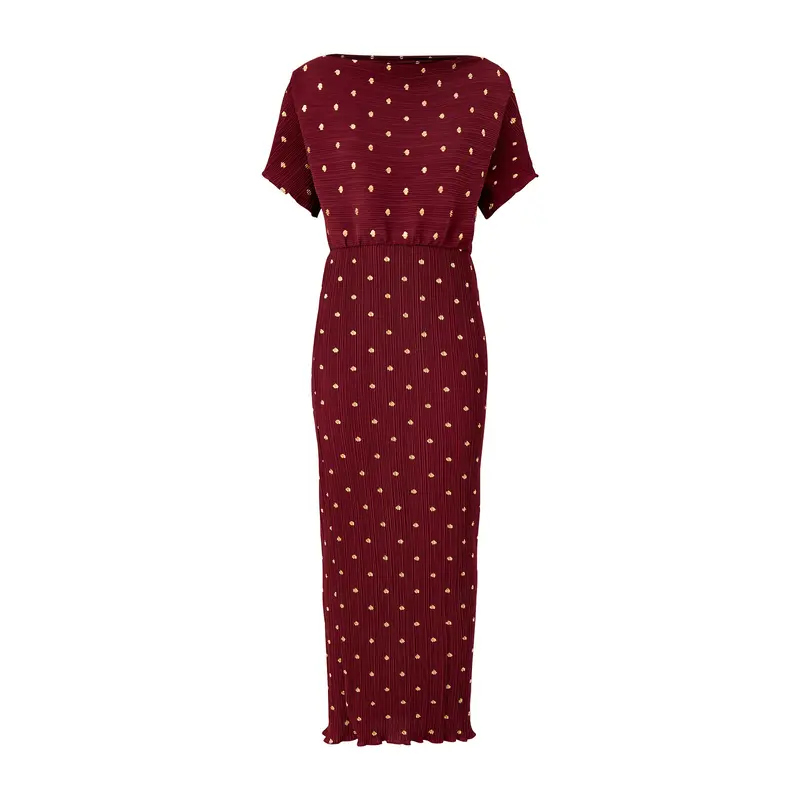 Tilly Midi Dress Red