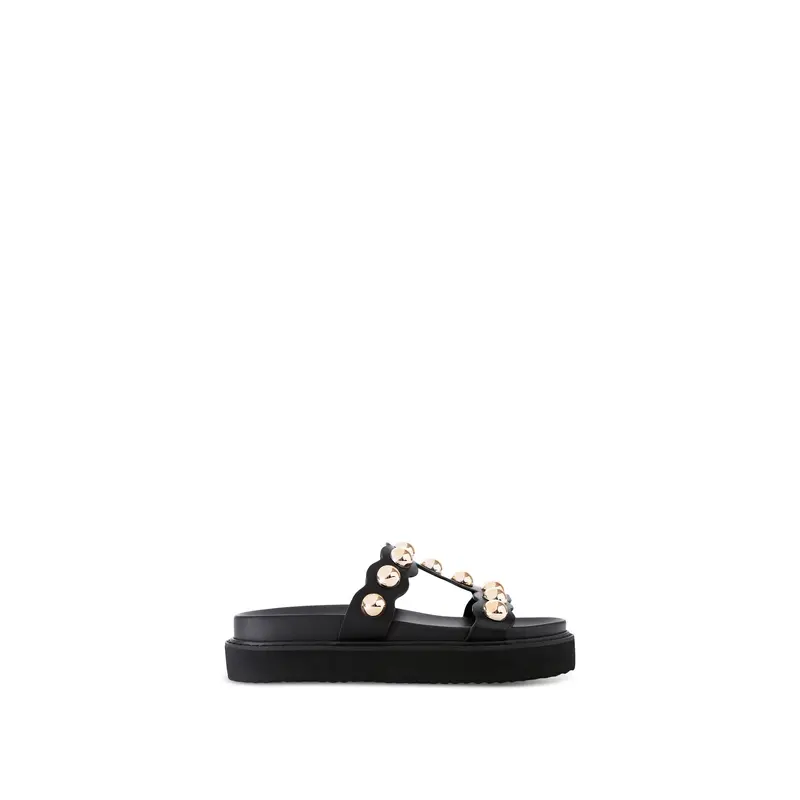 Gianna Heeled Sandals Black