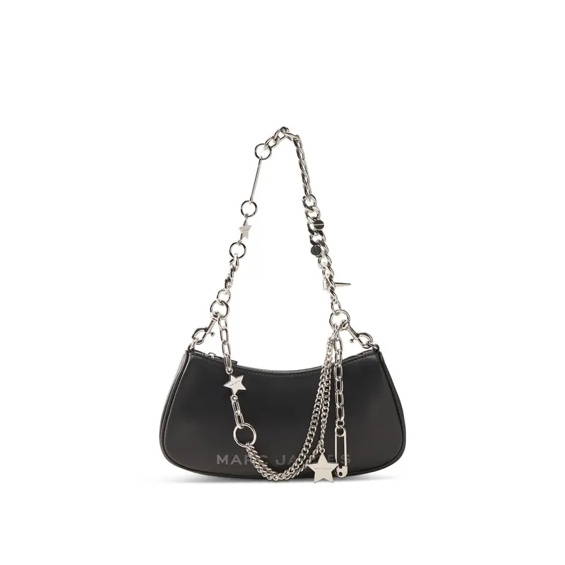 Charm Shoulder Bag Black