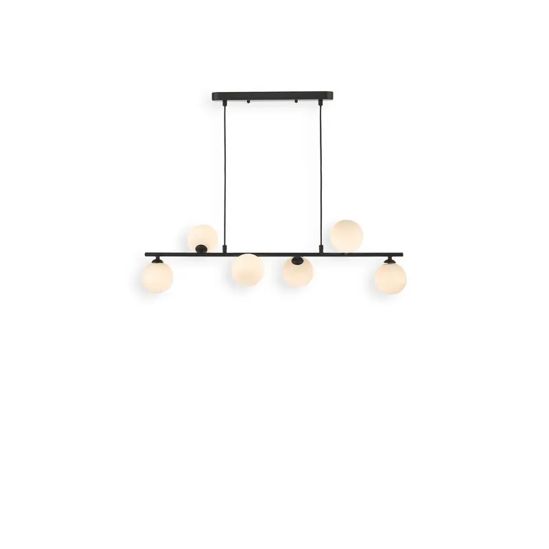 Spiral 6 Light Bar Pendant
