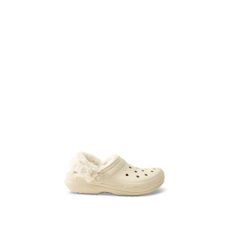 Fleece Lined Clogs White