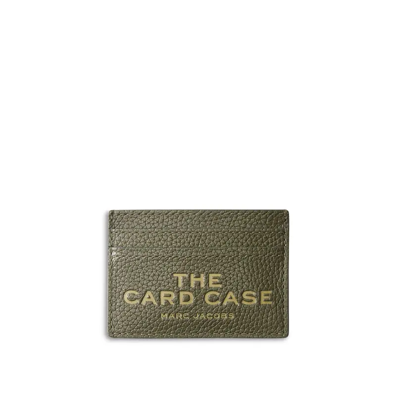 Card Case Leather Forest
