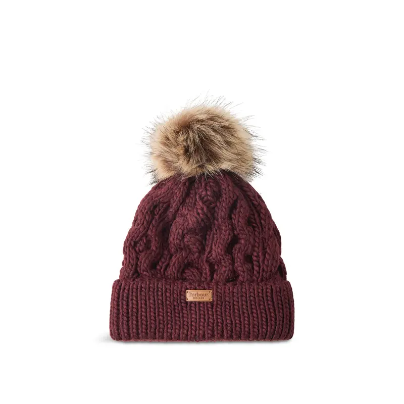 Penshaw Beanie Hat Bordeaux