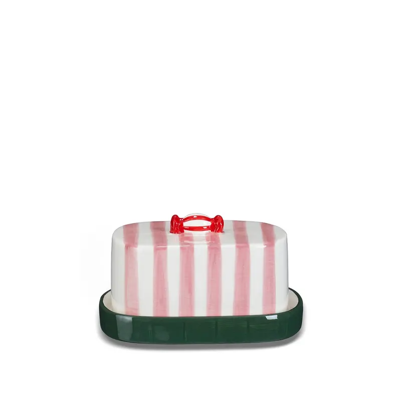 Butter Dish Candy Pink