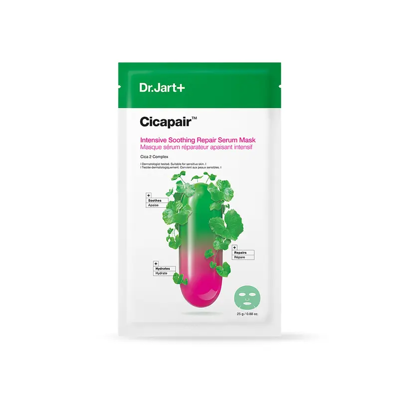 The Cicapair Intensive Soothing Repair Serum Mask