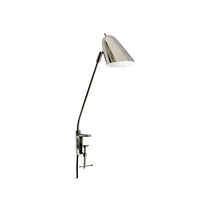 Heals Helsinki Long Arm Clamp Wall/Table Lamp Chrome
