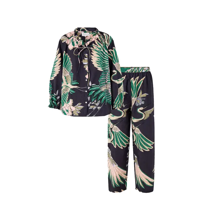 Crane Pyjamas Emerald