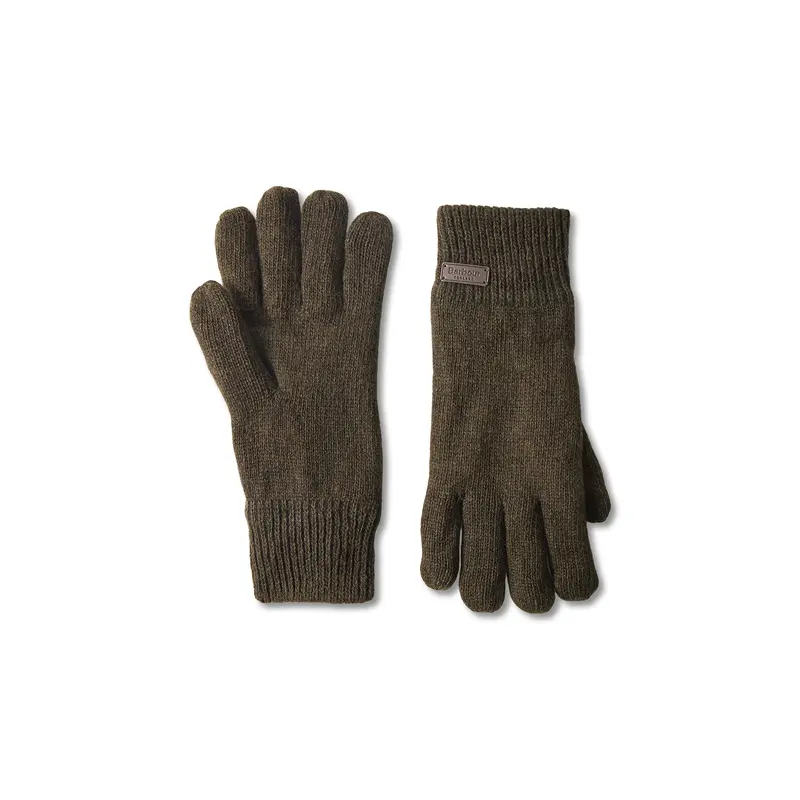 Barbour Carlton Gloves Dark Green