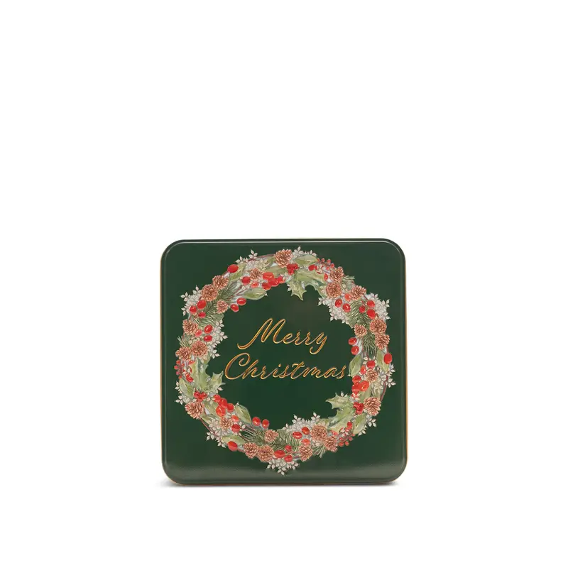 Farmhouse Biscuits Christmas Wreath Tin 400g