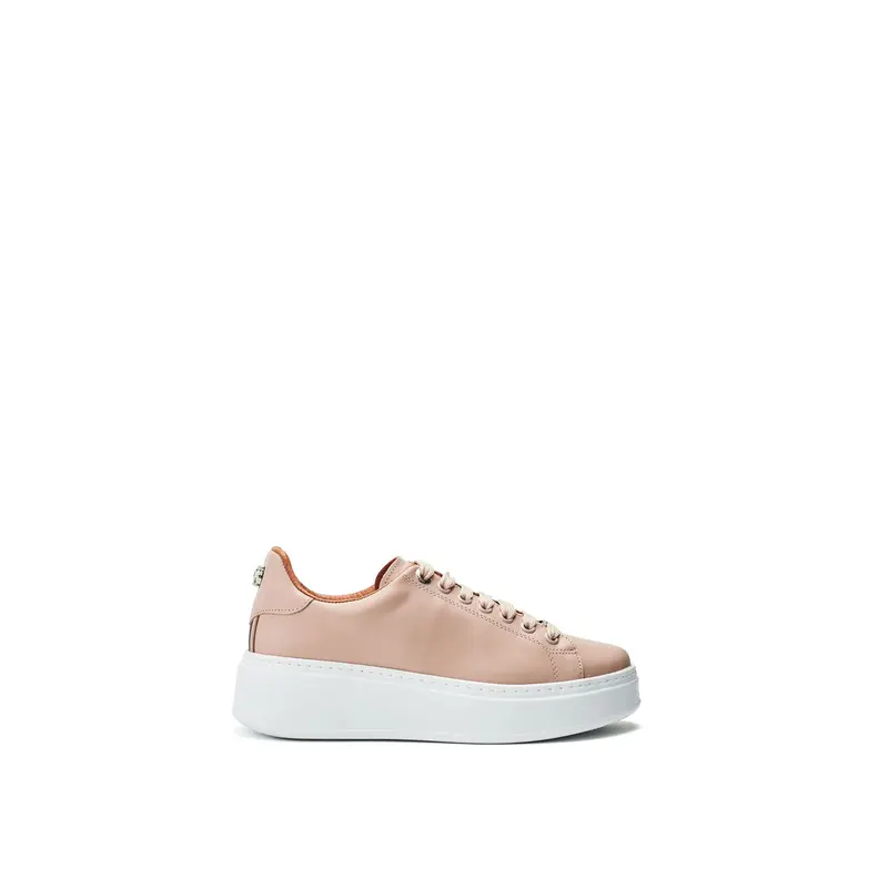 Cherri Chunky Leather Trainers Tan