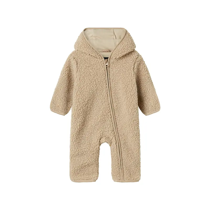 Baby Teddy Suit Cream