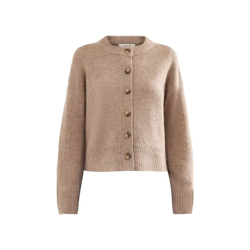 Cille Knit Cardigan Cream