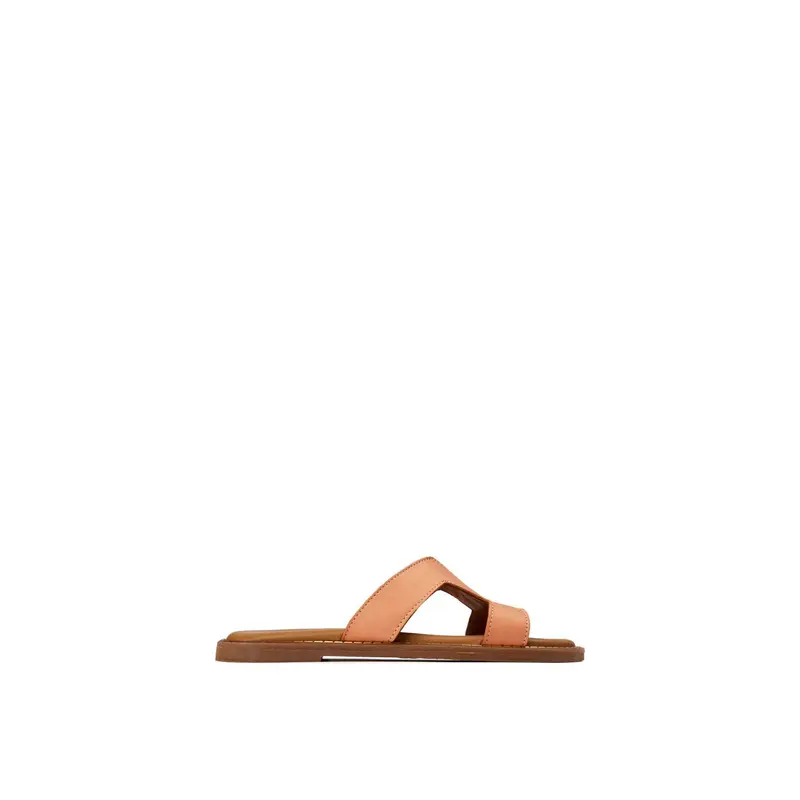Noor Slide Sandals Orange