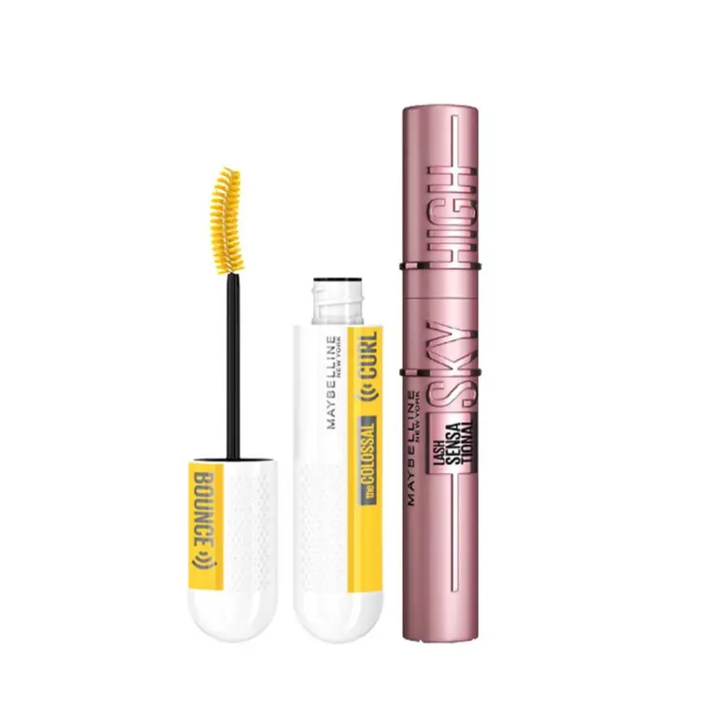 Maybelline Lash Sensational Sky High Mascara & Colossal Curl Bounce Mascara bundle