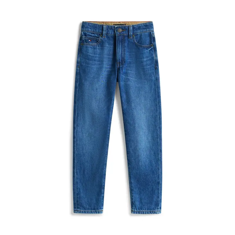 Dark Wash Straight Leg Jeans