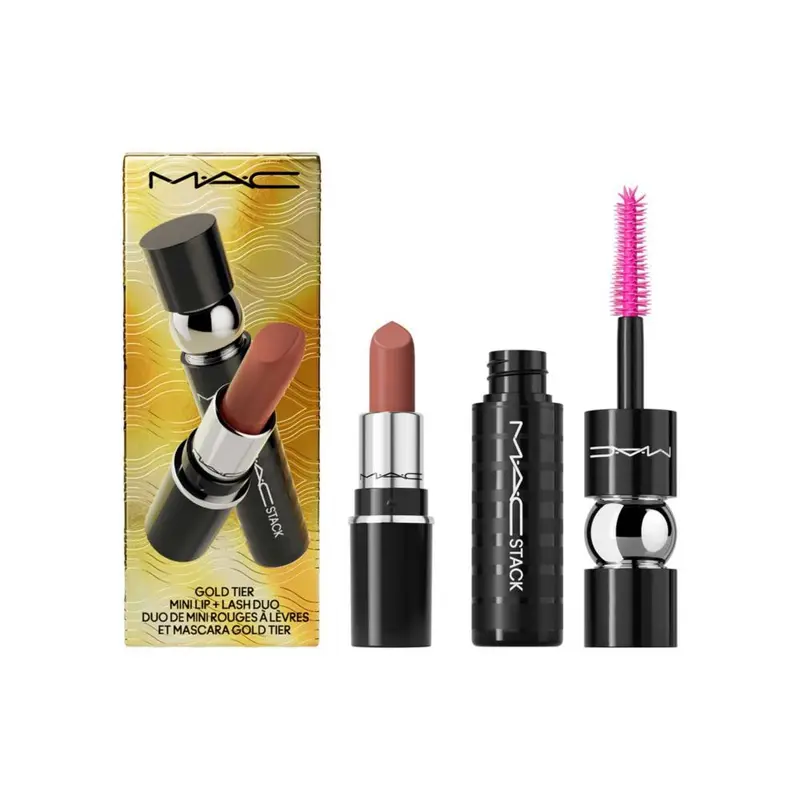 MAC Gold Tier Mini Lip + Lash Duo - Exclusive to Boots