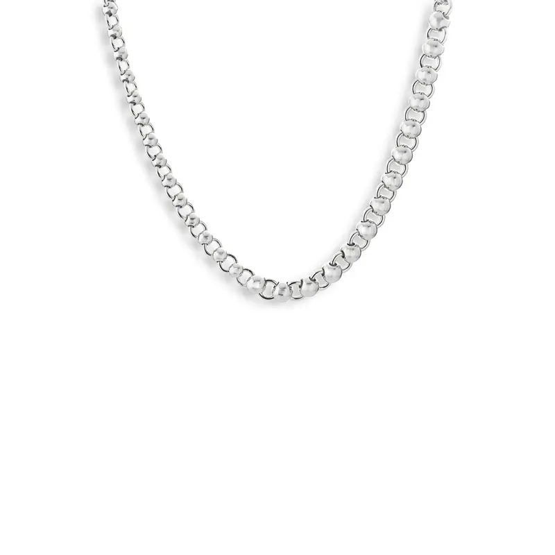 Tideform Necklace Silver