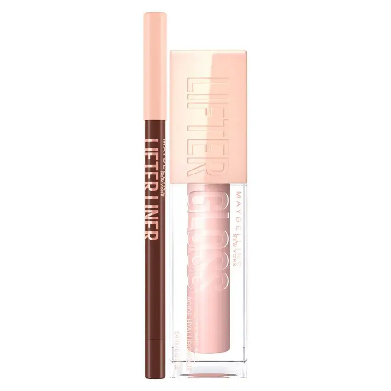 Darker Latte Lips Lifter Lip Liner and Lip Gloss Duo