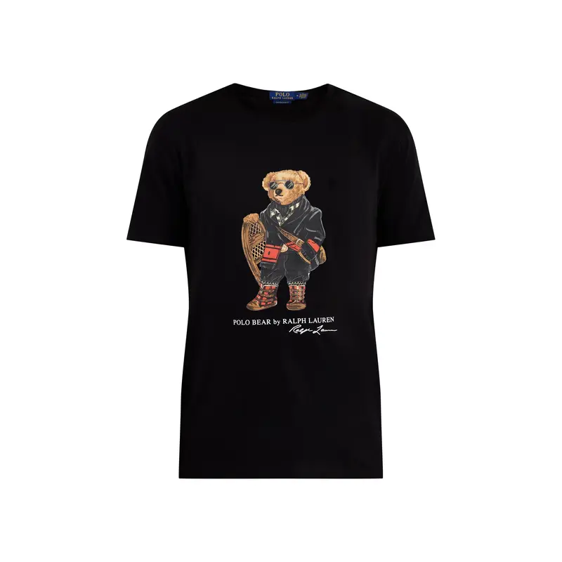 Holiday Bear T-Shirt Black