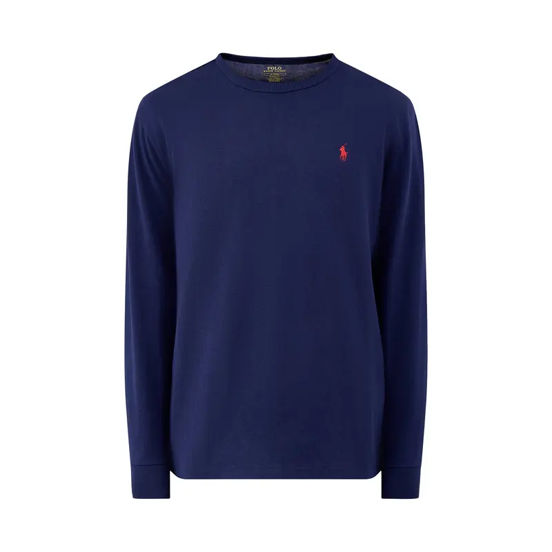 Long-Sleeve Jersey T-Shirt Navy