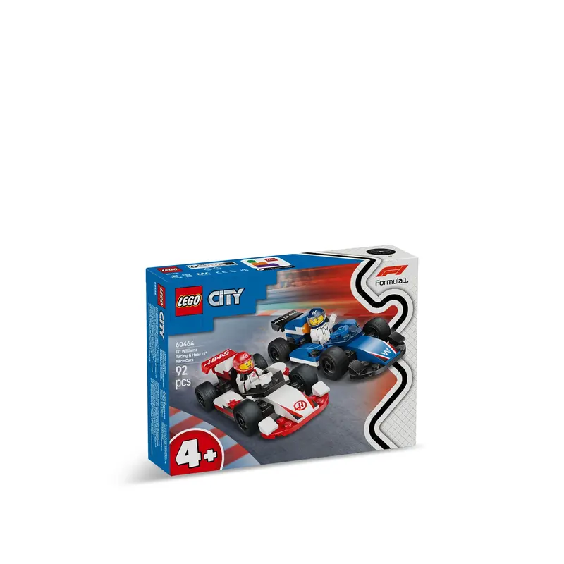 F1 Williams Racing and Haas Race Cars 60464