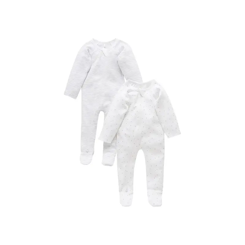 2 Pack Zip Growsuits