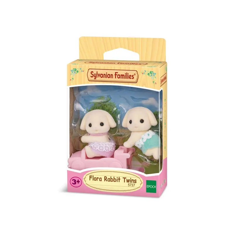 Flora Rabbit Twins