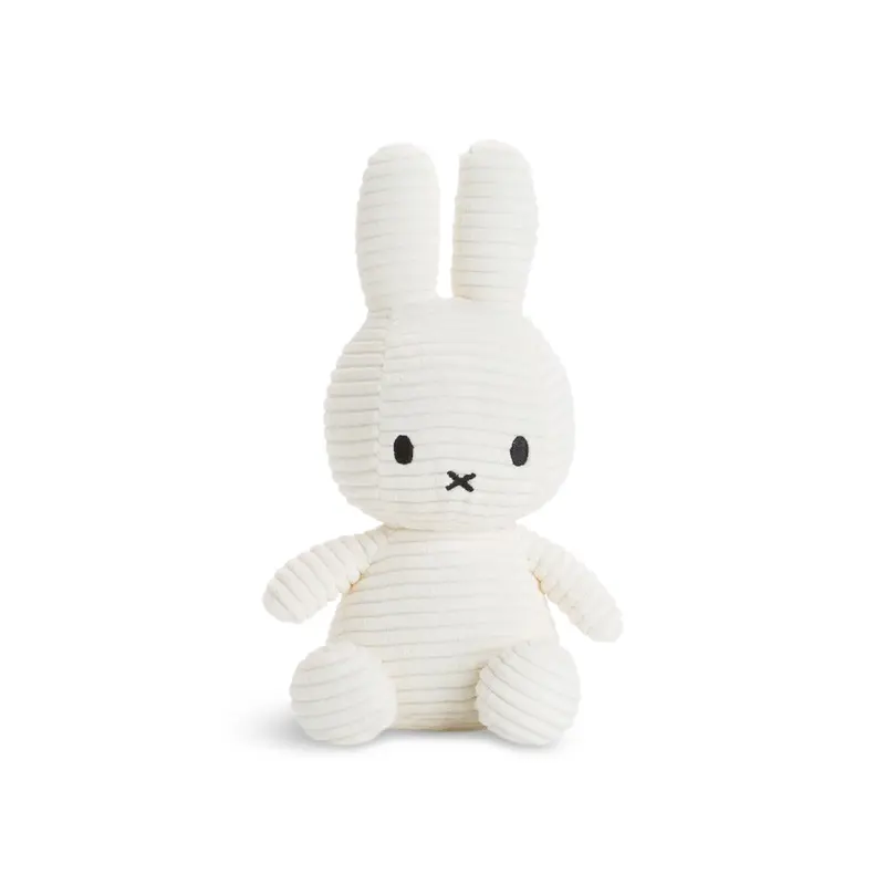 Miffy Corduroy Soft Toy Off White