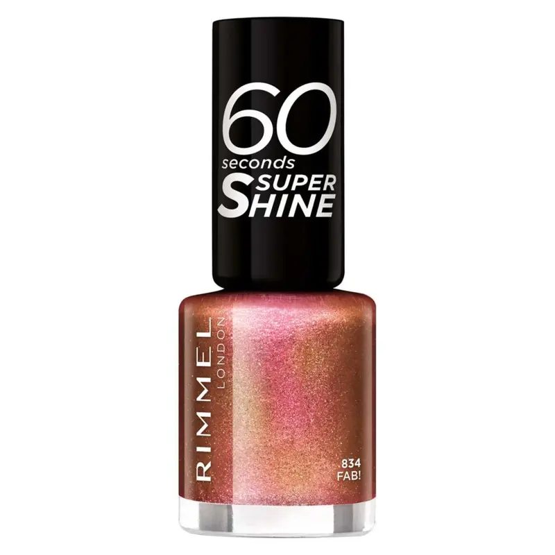 Rimmel 60 Seconds Super Shine Nail Polish 834 Fab!