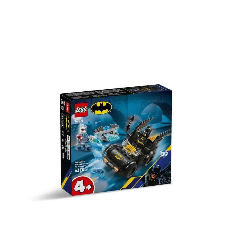 Batman and Batmobile vs Mr Freeze 76301