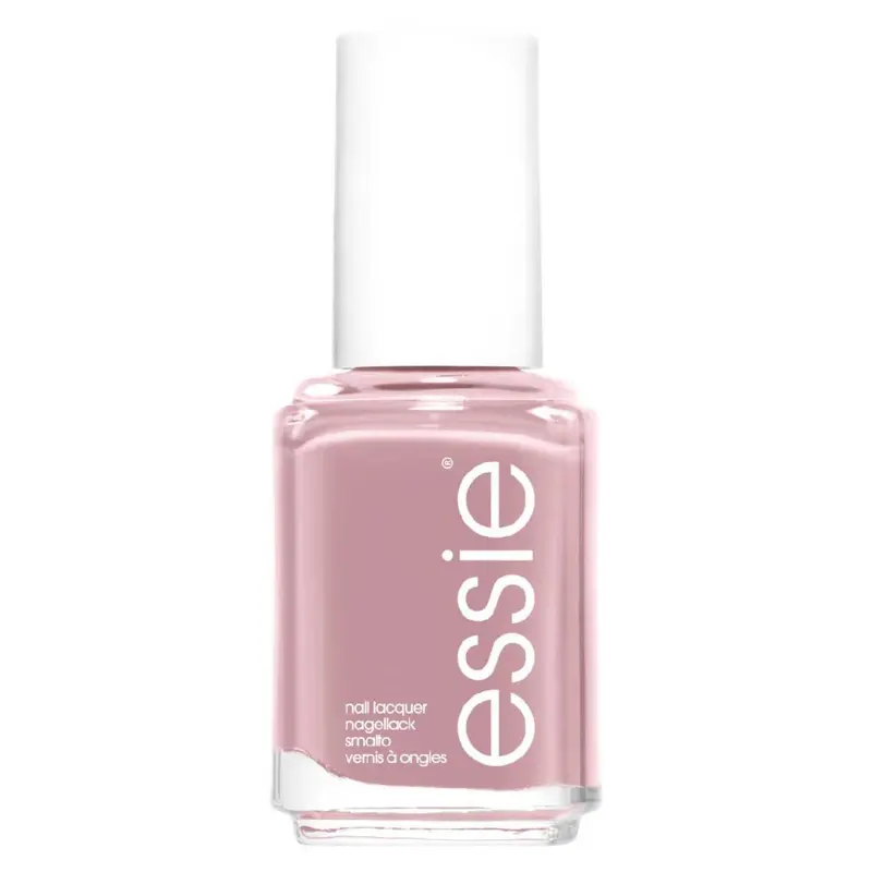 Essie Nail Polish 101 Lady Like Soft Mauve Pink Colour, Original High Shine and High Coverage Nail Polish 13.5 ml