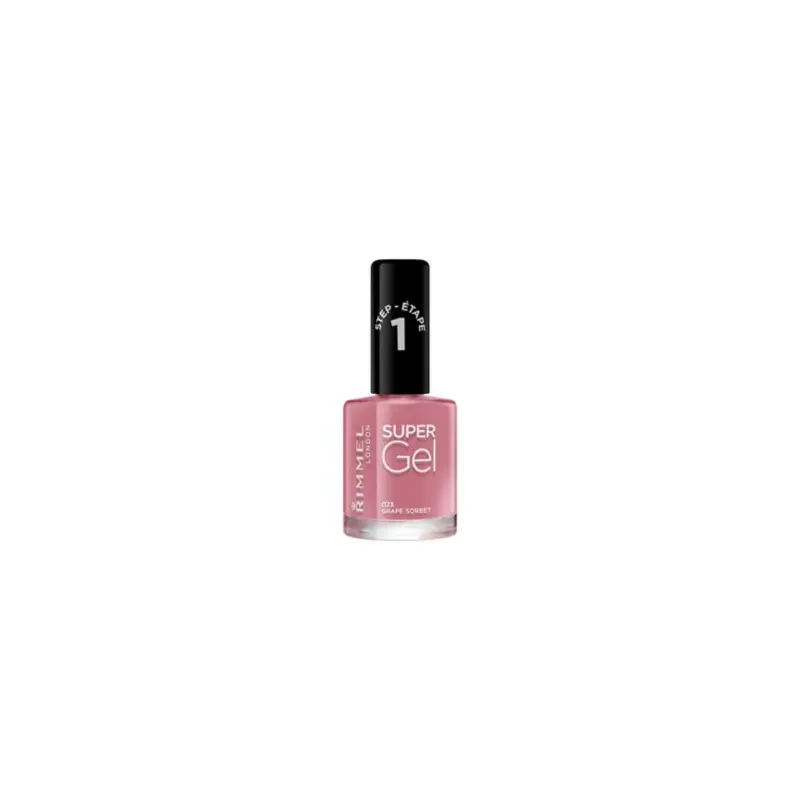 Rimmel Super Gel Nail Polish 023 Grape Sorbet